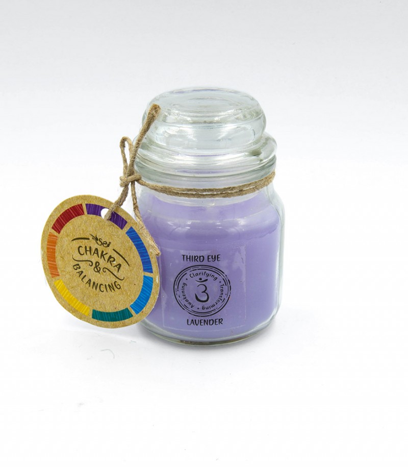 Third Eye Chakra Lavender Scented Candle