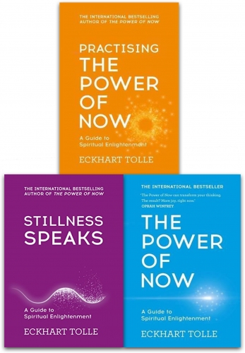The Power of Now guide to spiritual enlightenment trilogy.