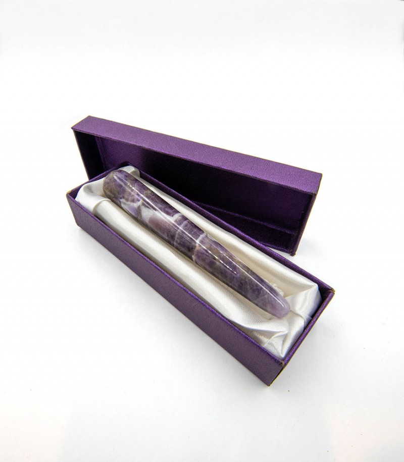 Amethyst Boxed Massage Wand