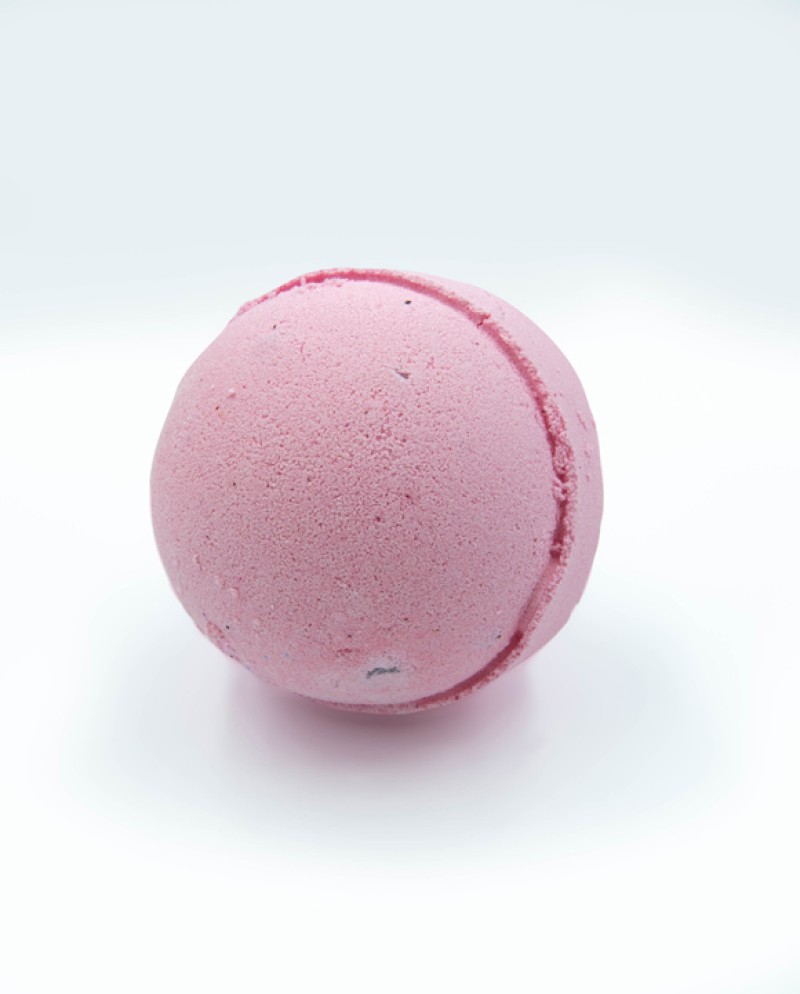 Rose and petals jumbo bath bomb