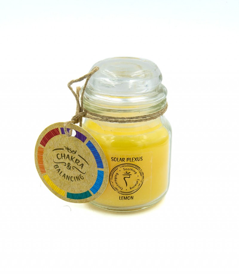 Solar Plexus Chakra Lemon Scented Candle