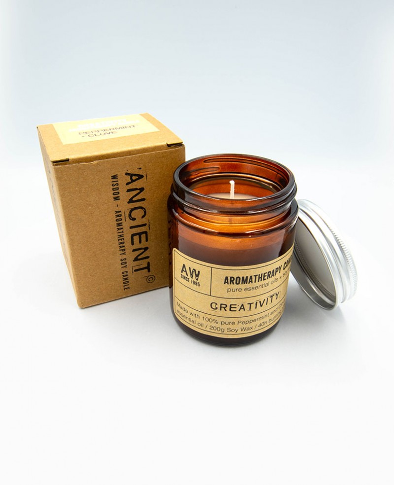 Soybean jar candles  - 'Creativity' Peppermint and Clove