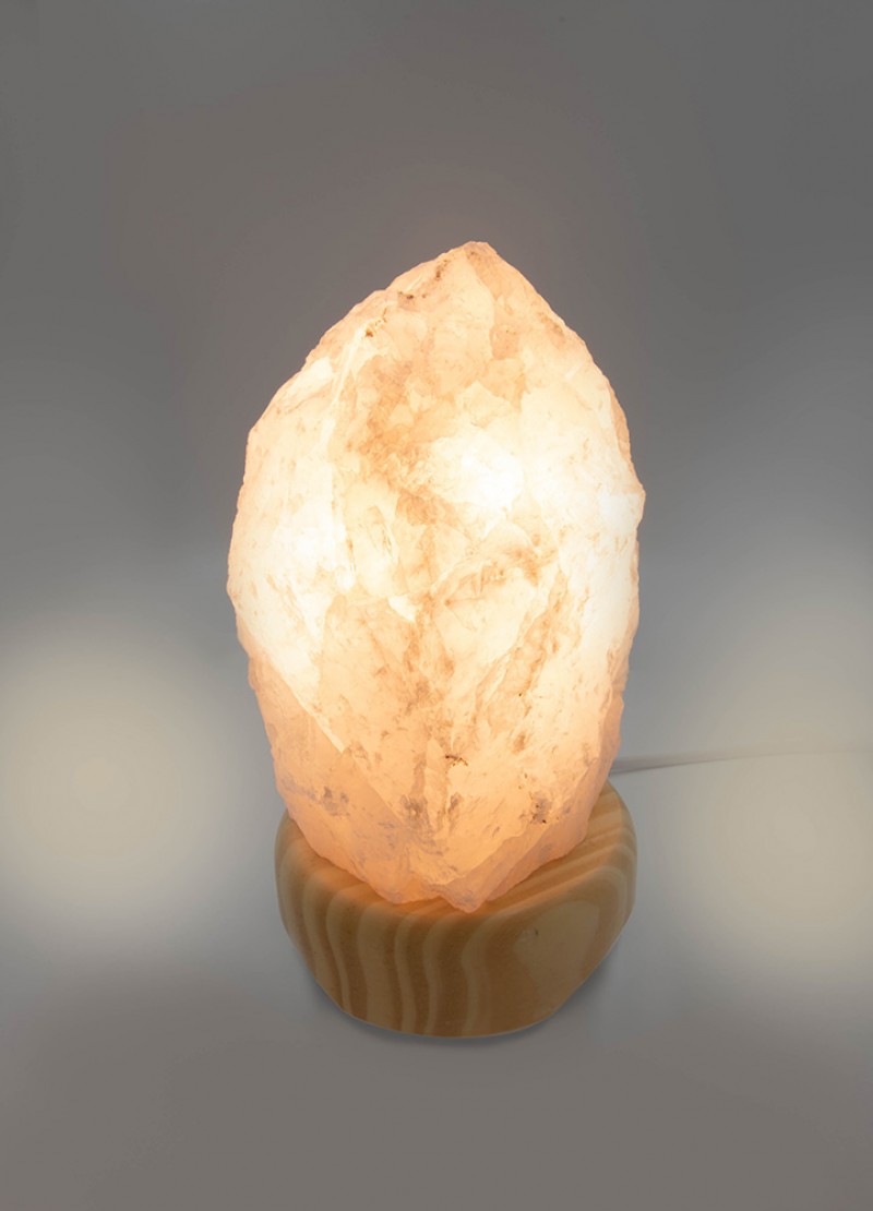 Rose Quartz lamp