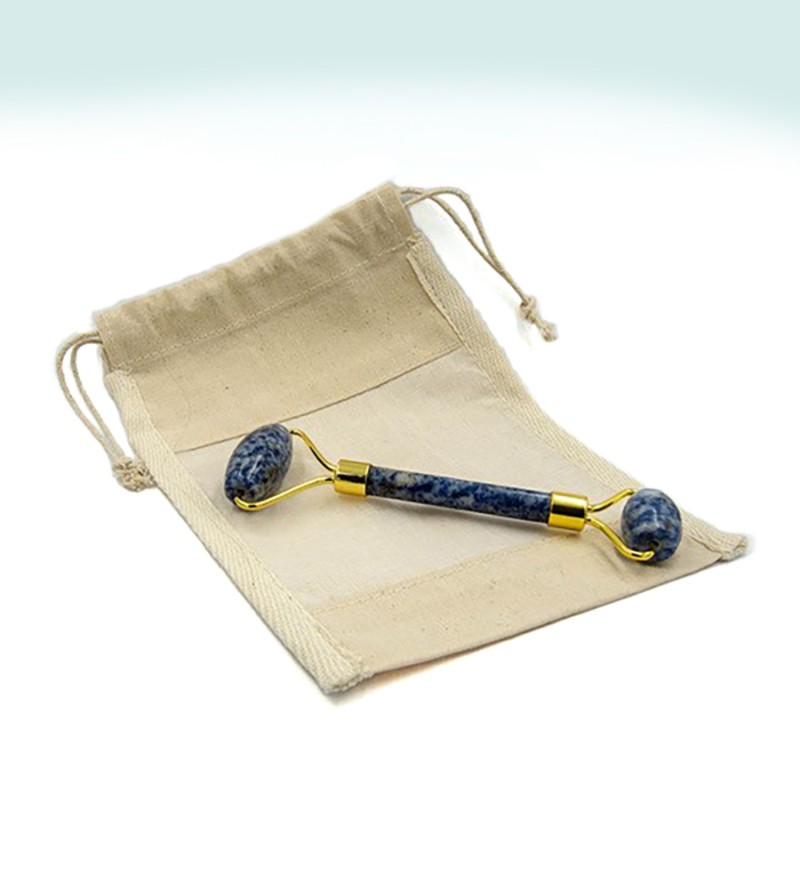 Sodalite Crystal Face Roller