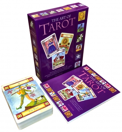 The Art of Tarot card deck box gift set