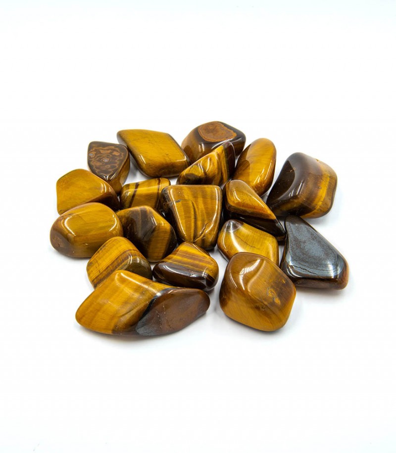 Tigers Eye Polished Tumble Stones