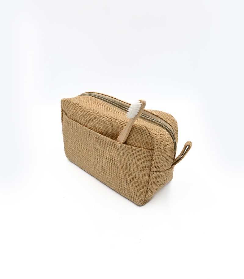 Jute Toiletry Bag