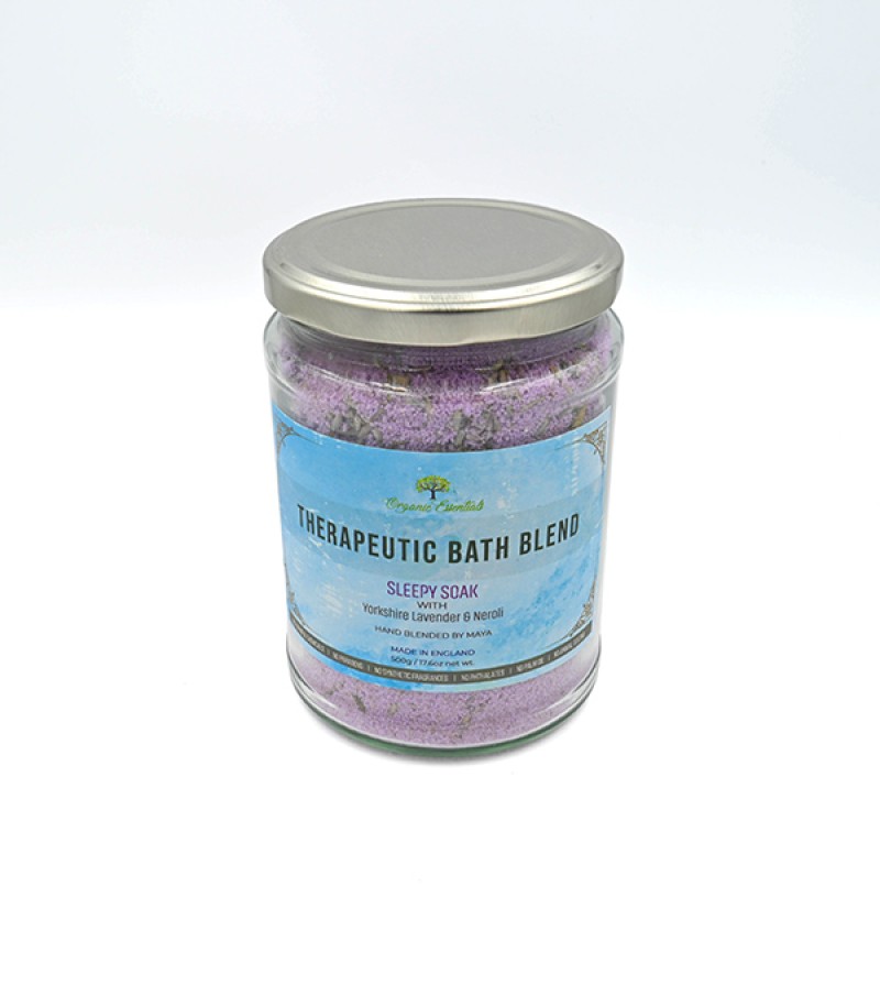 Therapeutic Bath Blend Sleepy Soak - Yorkshire Lavender and Neroli