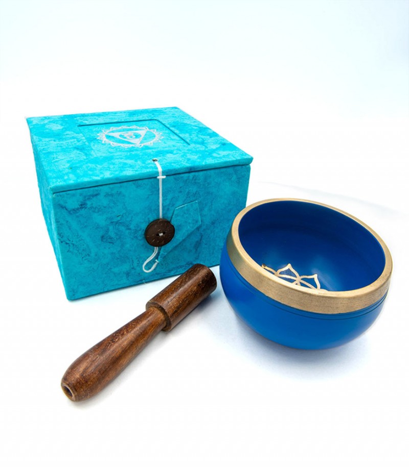 EightLife Throat Chakra Singing Bowl