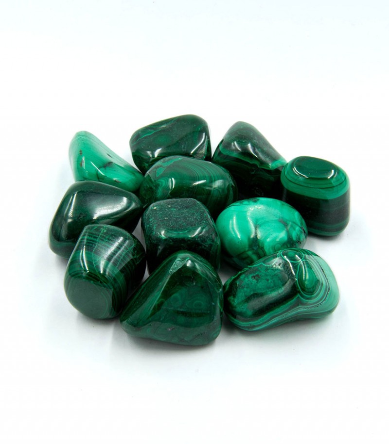 Malachite Tumble Stones