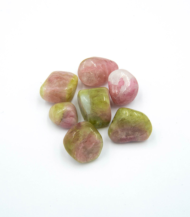 Small Watermelon Tourmaline Tumble Stones